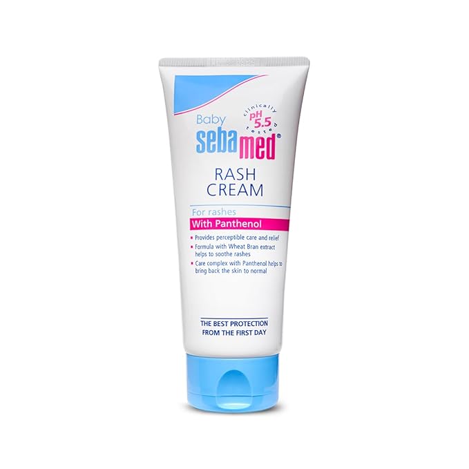Sebamed Baby Rash Cream | pH 5.5 | Ideal for Diaper Rashes | 100 ml
