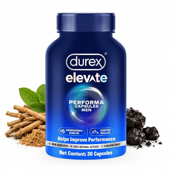Durex Elevate Performa Capsules for Men-Pack of 1