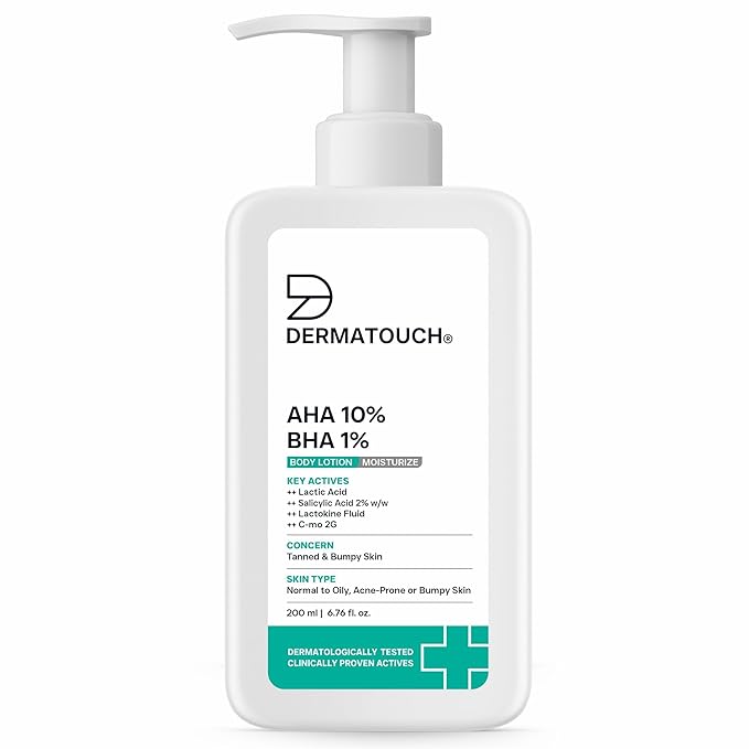 Dermatouch AHA 10% BHA 1% Body Lotion - Pack of 200ml