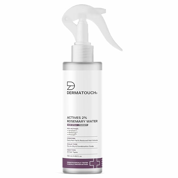 Dermatouch Rosemary hair Spray for Hair Growth - Pack of 100ml