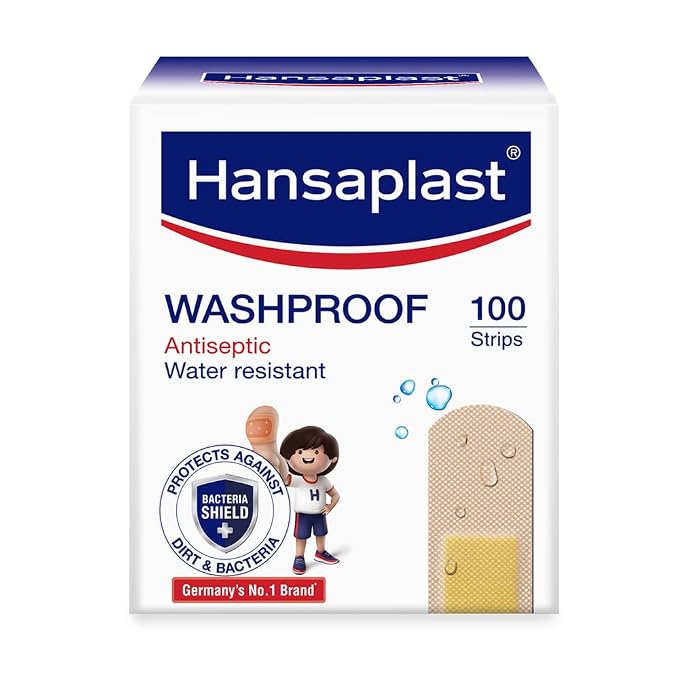 Hansaplast Medicated Dressing Bandage - Washproof 8's
