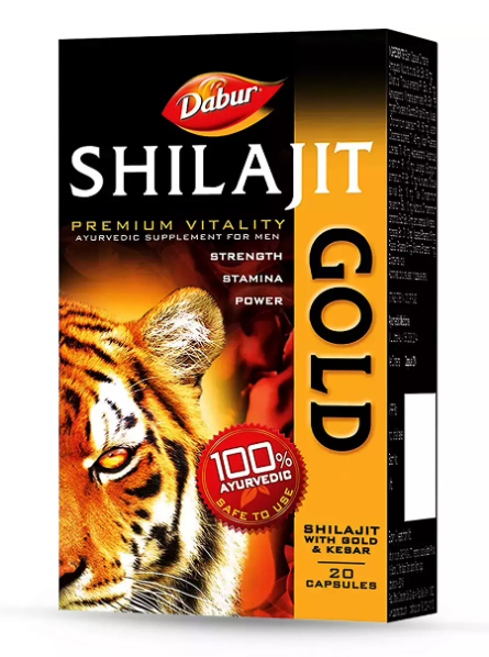 Dabur Shilajit Gold - 20 Capsule