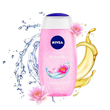 NIVEA Body Wash, Waterlily & Oil Shower Gel (250 ml)