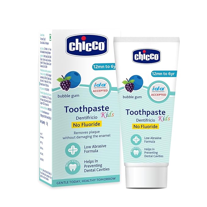 Chicco Toothpaste Bubble Gum-Pack of 50 g
