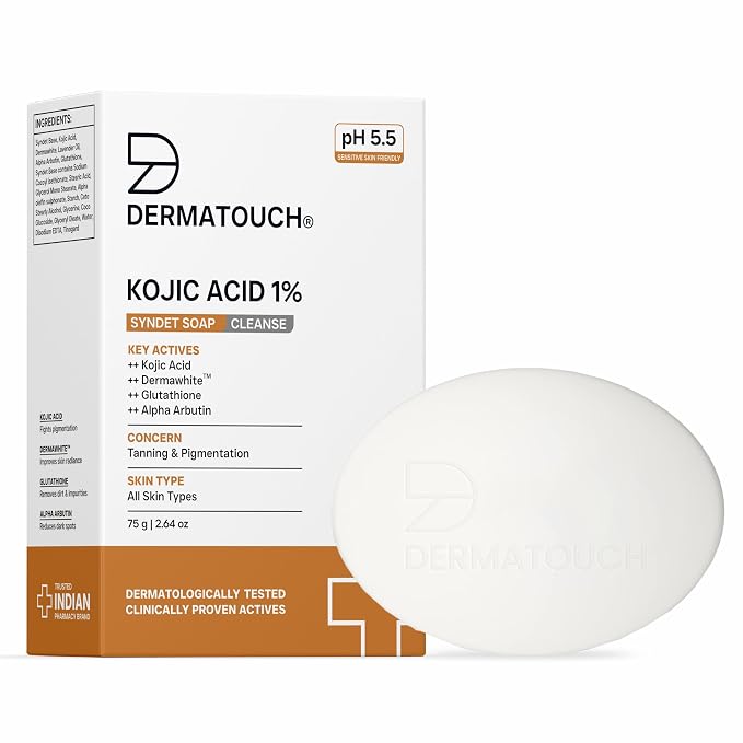 Dermatouch Kojic Acid 1% Soap - Pack of 75g