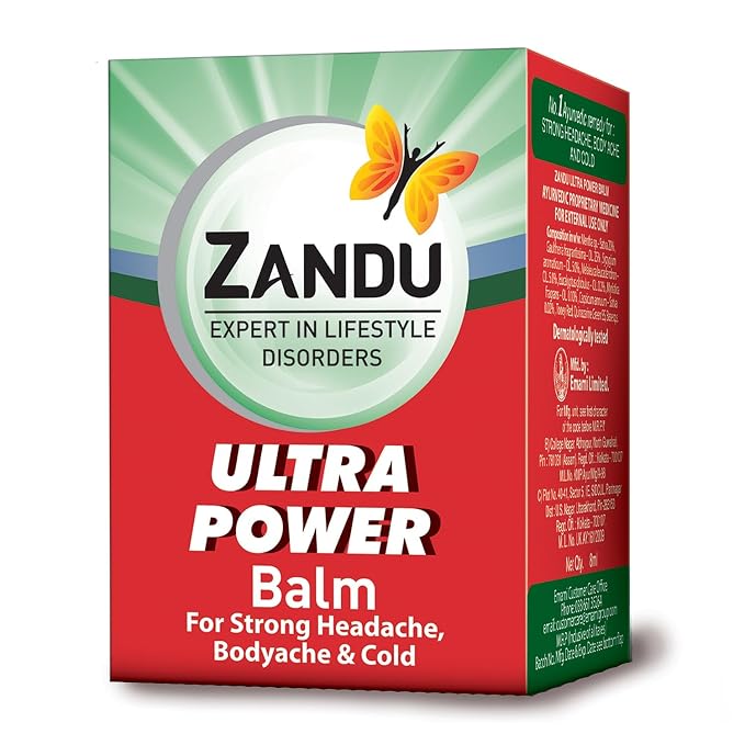 Zandu Balm Ultra Power -Pack of 8 ml