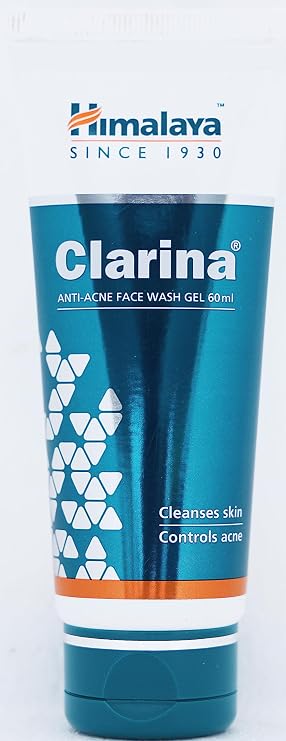Clarina - Tube of Anti-Acne Facewash Gel-pack of 60ml