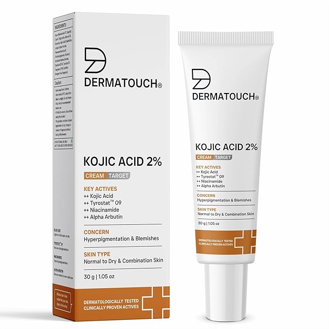 Dermatouch Kojic Acid 2% Brightening Cream - Pack of 30g