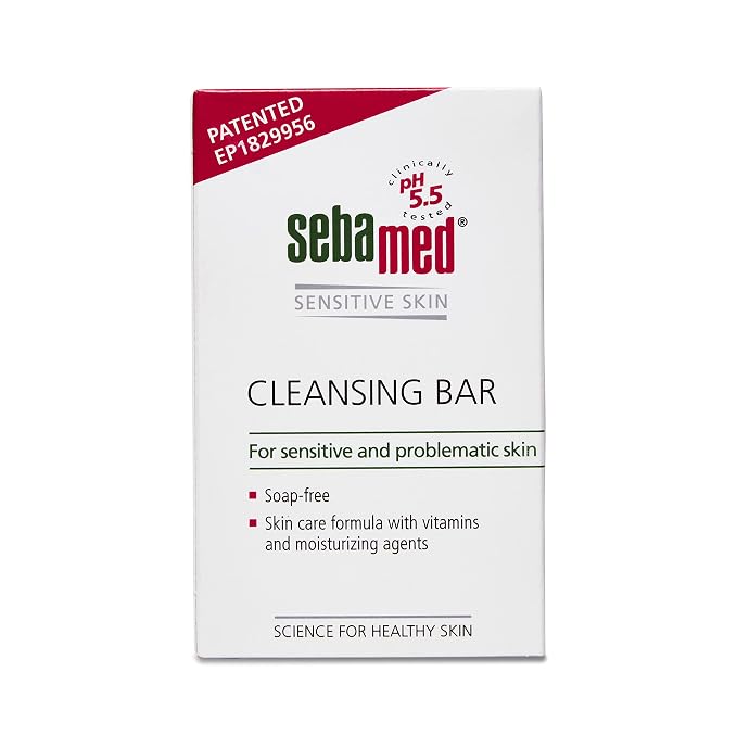Sebamed Cleansing Bar - Pack of 100 g, For all skin types