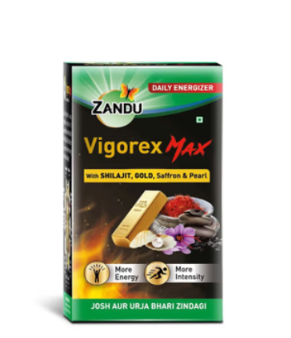 Zandu Vigorex Max Daily Energizer Capsule 20's