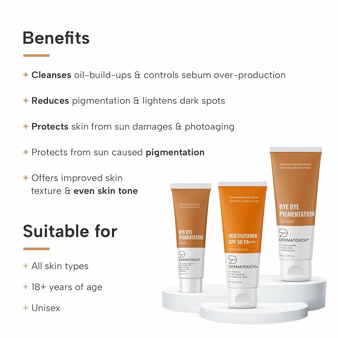 Dermatouch Bye Bye Pigmentation Kit - 230 Grams gallery image 2