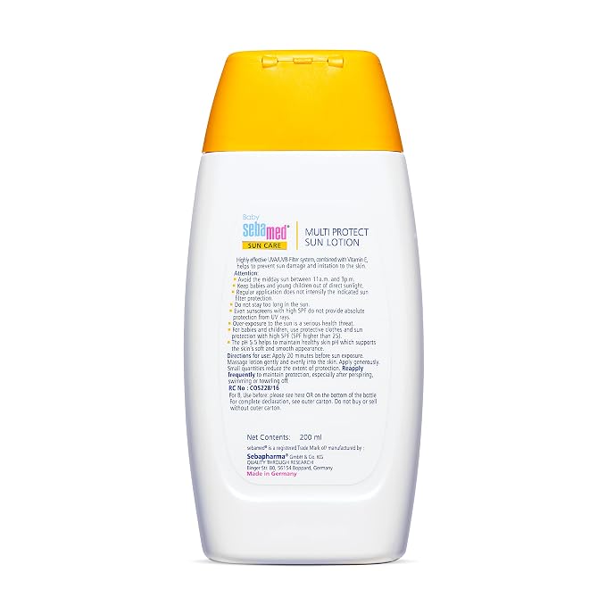 Sebamed Baby Sun Lotion - Pack of 200 ml gallery image 3