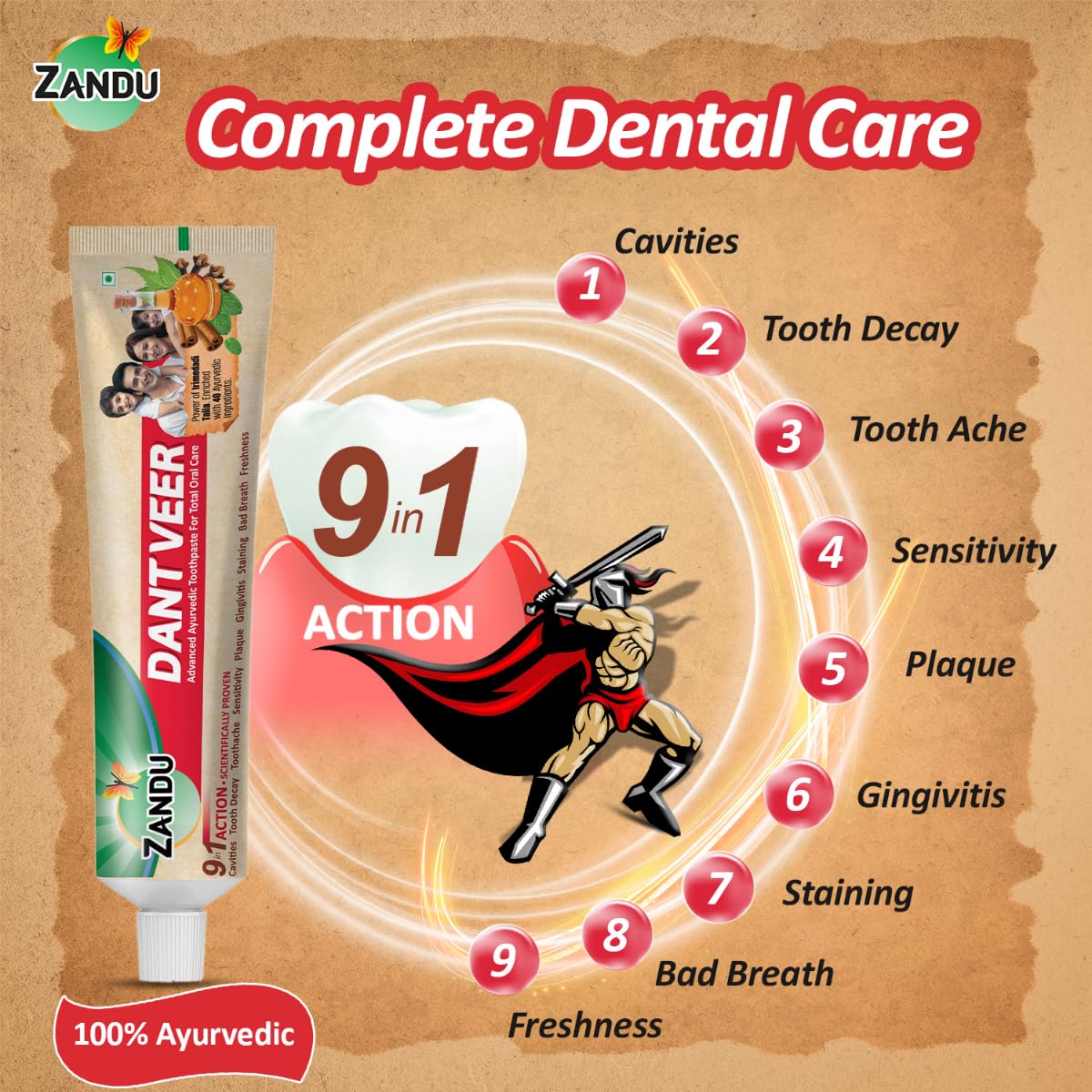 Zandu Dantveer-Pack of  200g, gallery image 3
