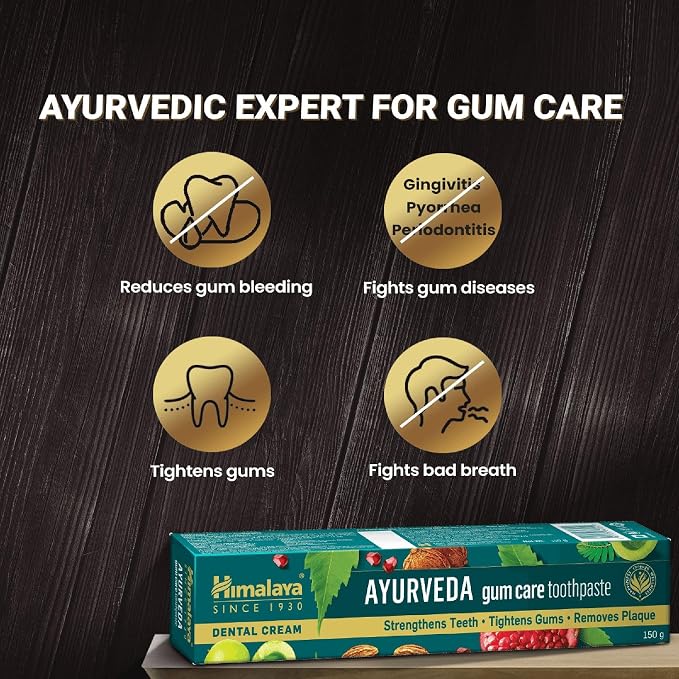 HIMALAYA Ayurvedic Gum Protection Toothpaste-Pack of 150 g gallery image 2