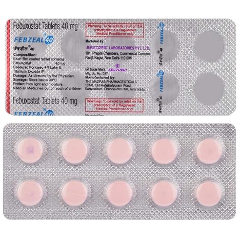 Febzeal 40 - Strip of 10 Tablets