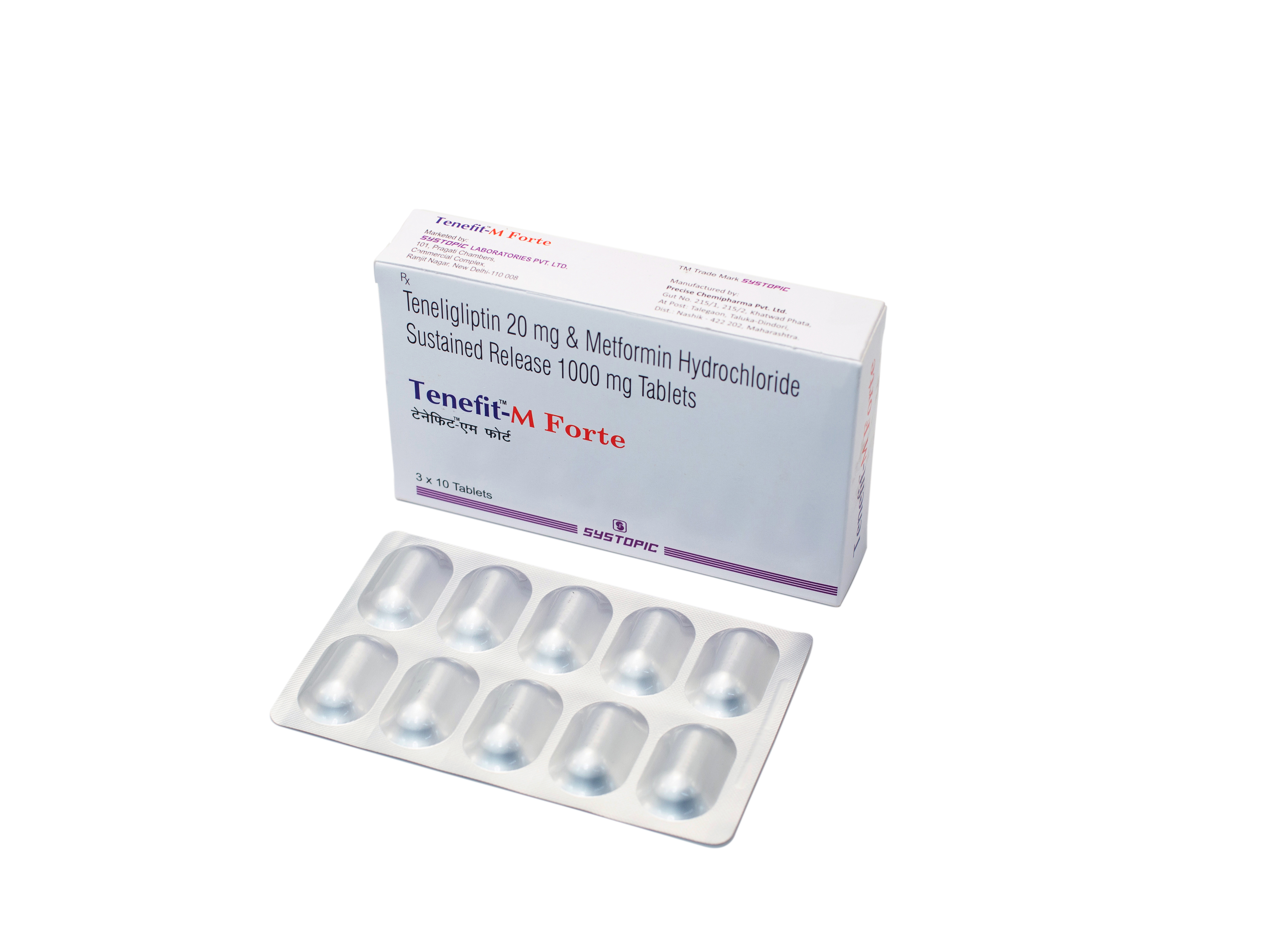 Tenefit M Forte Strip Of 10 Tablets